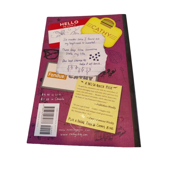 Cathy's Key: If Found Please Call 650-266-8202 by Jordan Weisman: Used - Picture 2 of 9